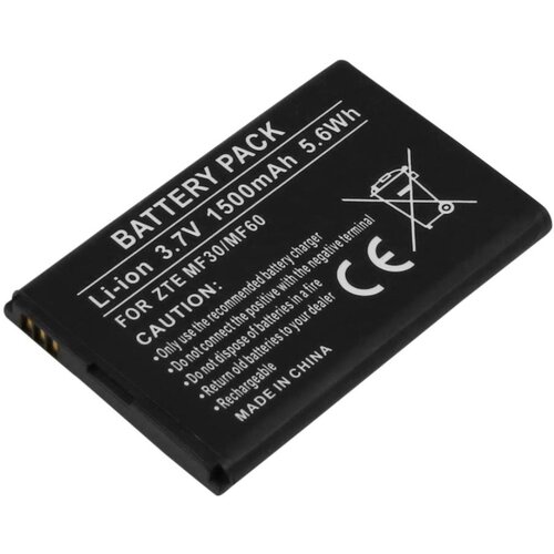 AVIZAR Nadomestna baterija za ZTE MF30 MF60 3.7V 1500mAh Li-ion, Črna, (5000070305) Cene