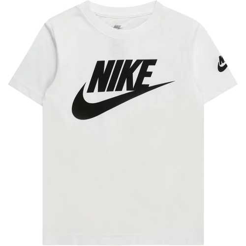 Nike Sportswear Majica 'FUTURA EVERGREEN' črna / bela