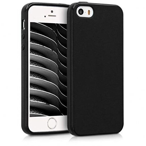 Nillkin silikonski ovitek za iphone 5, iphone 5s, iphone se - mat črn Slike