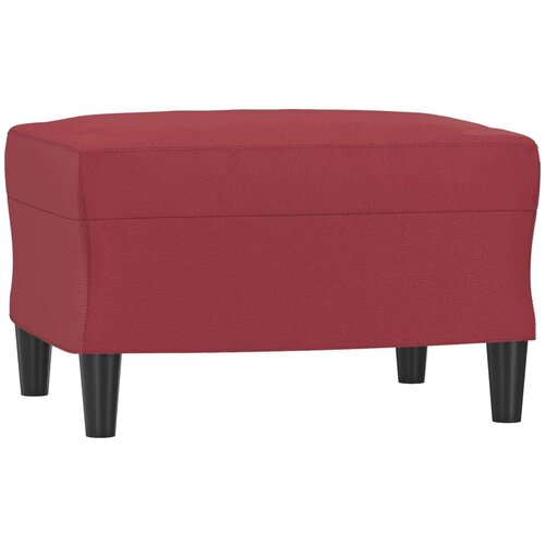 vidaXL 3-dijelni set sofa s jastucima boja vina od umjetne kože Cene