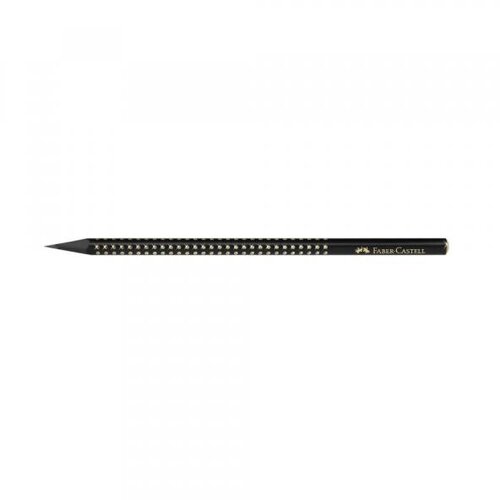 Faber-Castell Grafitna olovka Faber Castel GRIP HB Sparkle 118278 Midnight gold Cene