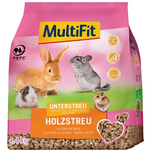 MultiFit drveni peleti za male životinje 4,4 kg Cijene