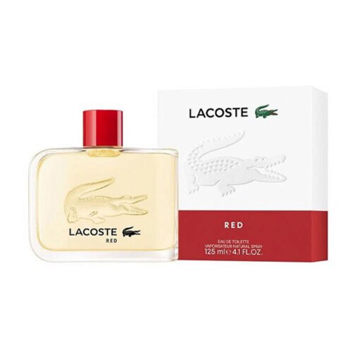 Lacoste muška toaletna voda red, 125 ml Slike