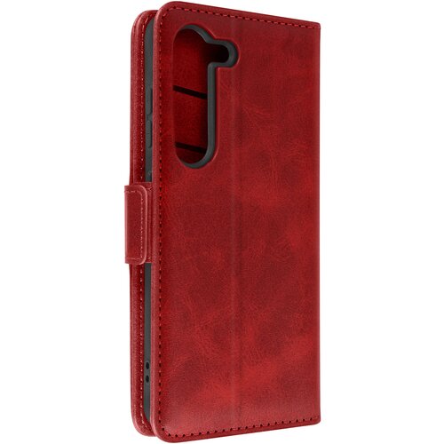 AVIZAR Ovitek Folio Stand za Samsung S23, zbirka Prestifold Rdeca, (20670022) Cene