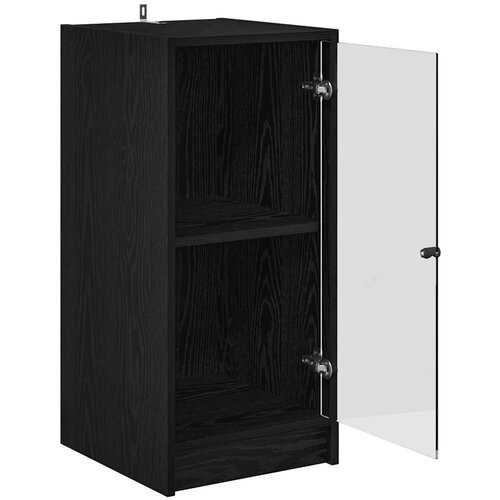 vidaXL Kreveta Crni hrast 35 x 37 x 76 cm Konstruirano drvo Cijene