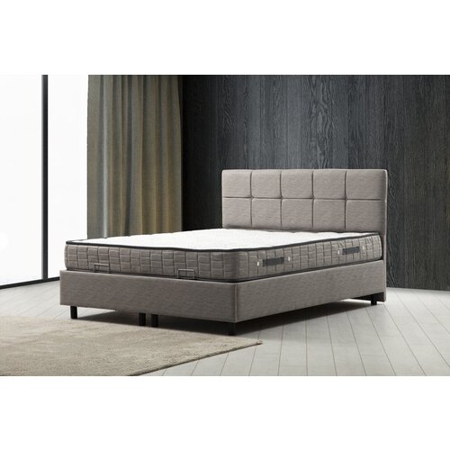 Hanah home Bračni krevet Vitalia Set 150 x 200 Light Grey Cene