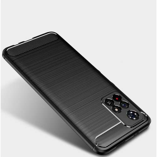 TECH-PROTECT TPUCARBON OVITEK ZA XIAOMI REDMI NOTE 11S 5G / POCO M4 PRO 5G ČRNE BARVE Slike