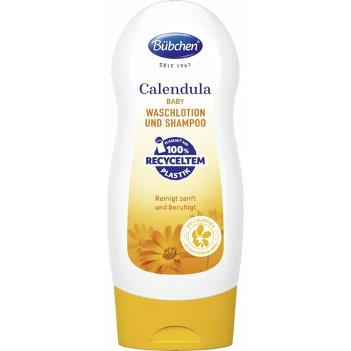 Bübchen Calendula Washing Gel & Shampoo otroški gel za umivanje in šampon 2 v 1 230 ml