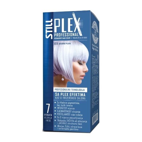 Still Farba za kosu 12.0 Plex Color, Srebrno plava Slike
