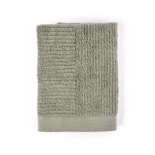Zone Sivo-zelena brisača iz 100 % bombaža Classic Eucalyptus, 50 x 70 cm Cene