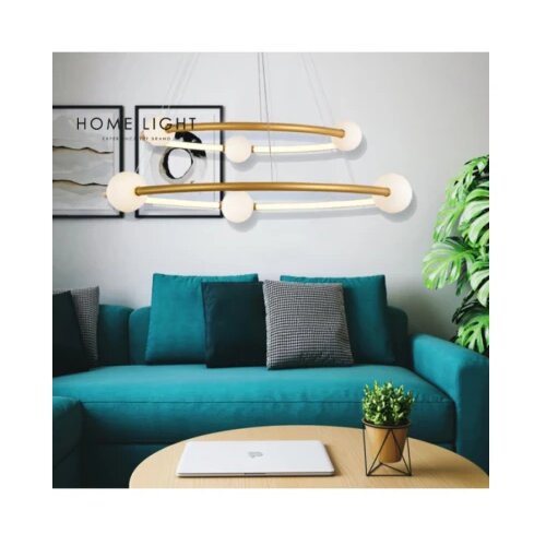 Aria 14 LUSTER 86W 3000K MESING/ZLATO Cene