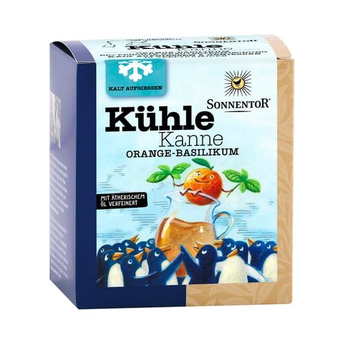 Sonnentor Bio čaj "Kühle Kanne" Naranča i Bosiljak - 40 g Cene