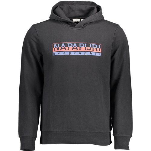 Napapijri SWEATSHIRT WITHOUT ZIP MEN BLACK Slike