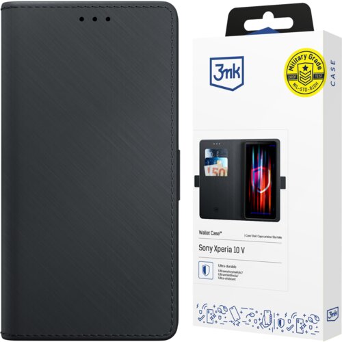 3mk OVITEK OVITEK DENARNICA ZA SONY XPERIA 10 V Z ŽEPKOM, (21970276) Cene
