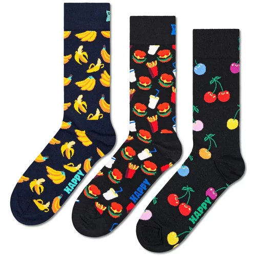 Happy Socks Čarape mornarsko plava / žuta / zelena / crvena