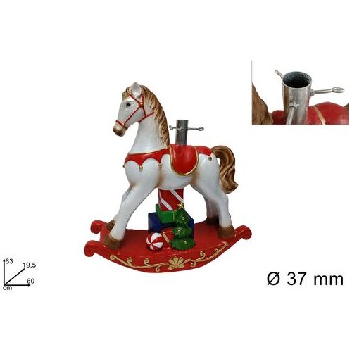  BAZA ZA BOR KONJ CRVENI 63*60CM XNA24007341 Cene