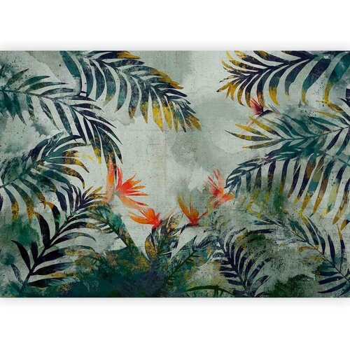 Artgeist Fototapeta Jungle Flowers, 200x140cm Cene