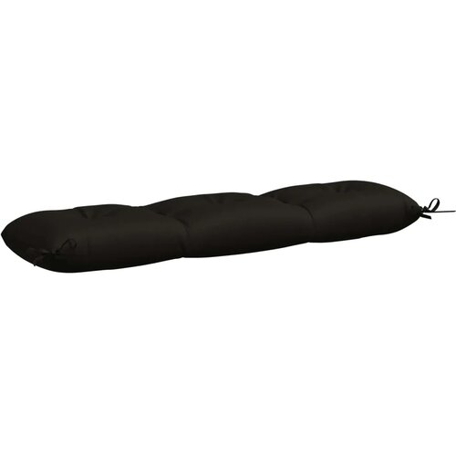  Jastučići za klupe VIANEN 2 kom. 100% poliester Crna - Crna 130 x 30 x 12 cm Slike