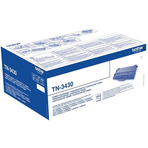 Brother TN-3430 (TN3430) Black, originalen toner Slike