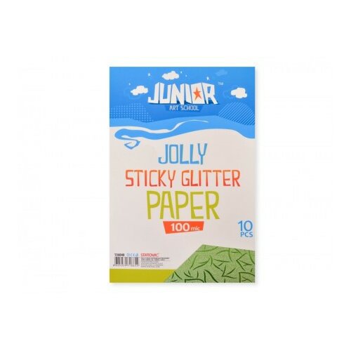 Jolly papir samolepljiv, list, zelena, A4, 10K ( 136040 ) Cene