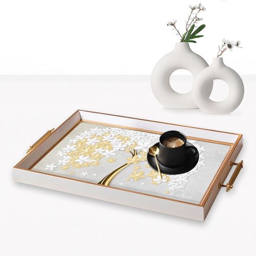 Aberto Design Poslužavnik TPB9853 50 x 29 x 3.5 cm, Šareni Cene