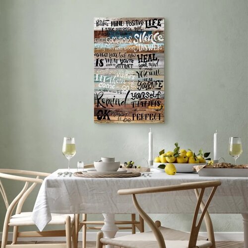  Slika - Positive Affirmations 40x60 Premium Print Slike