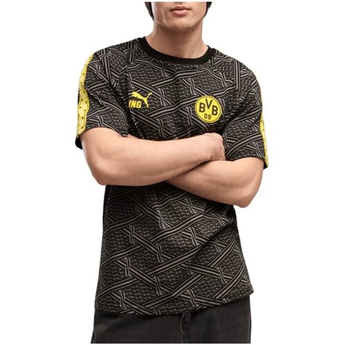 Puma Majice s kratkimi rokavi BVB King Črna Slike