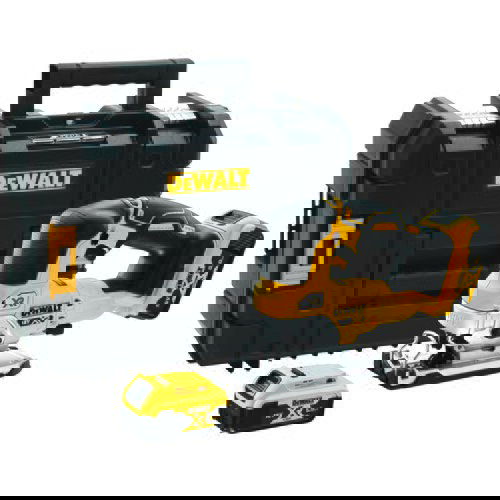 Dewalt DCS334P2 ubodna pila 18v, 2x 5,0 ah, t-stak Slike