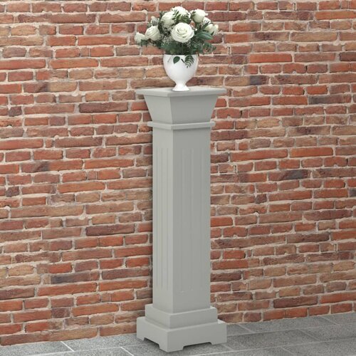  Klasični četvrtasti stalak za biljke sivi 17 x 17 x 66 cm MDF Cijene