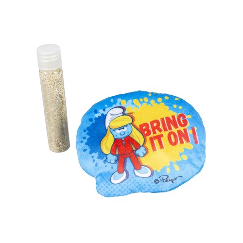 Duvo igračka za mačke Smurfette sa mačjom travom Cene