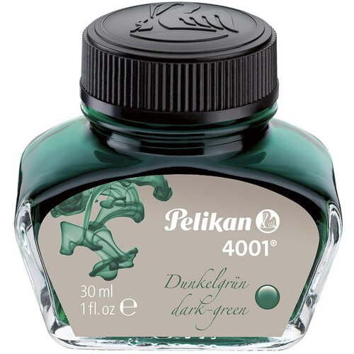  TINTA ZA NALIVPERO BOČICA 30ML 4001 PELIKAN 300056 TAMNOZELENA Cene