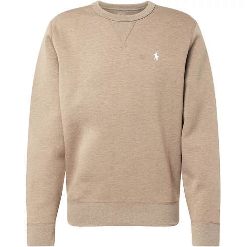 Polo Ralph Lauren Sweater majica bež melange / bijela