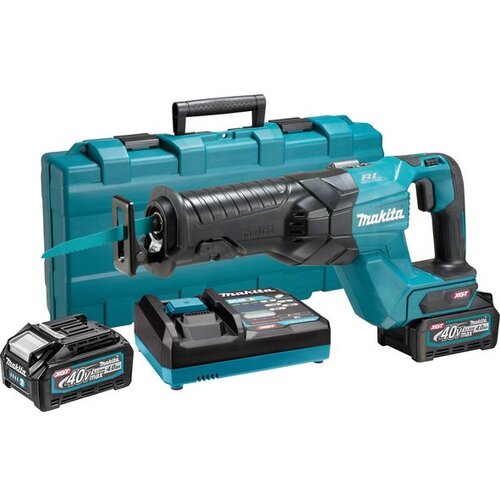 Makita akumulatorska sabljasta pila XGT JR001GM201 (40Vmax, Li-ion, 2x4,0Ah) brushless motor Slike