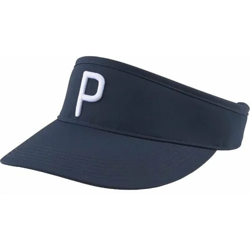 Puma P Visor Adjustable Navy Blazer/Bright White