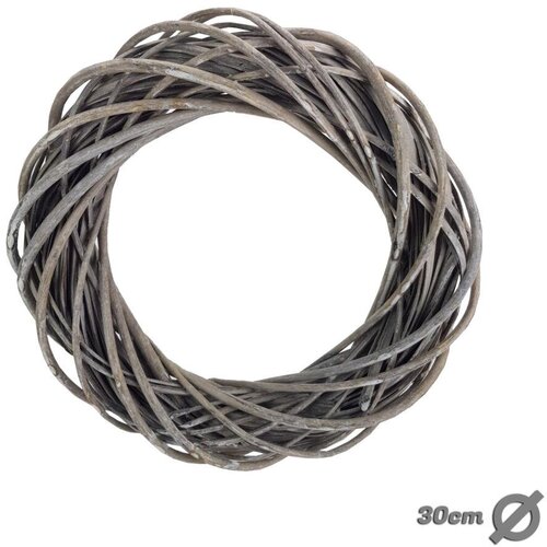 RAYHER Venec pleten, siv, 30cm, (20771499) Slike