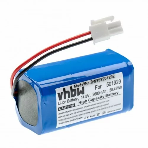 VHBW baterija za ilife V7 / V7s pro / V7s plus, 2600 mah