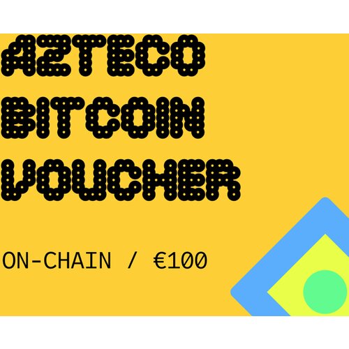Crypto Azteco Bitcoin On-Chain 100 EUR kupon/bon Cene