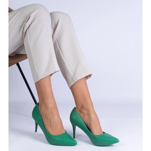 D/CEO marka niezdefiniowana Green classic eco-leather pumps Mikolada Slike