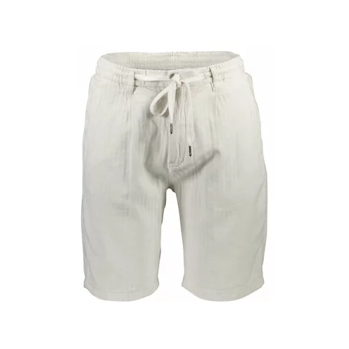 Lindbergh Kratke hlače iz tkanine 30-505020 Bela Relaxed Fit