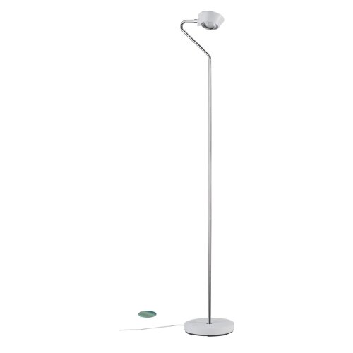 PAULMANN 70920 - LED/7,5W prigu&amp;scaron;iva podna lampa RAMOS 230V bela/sjajni hrom Slike
