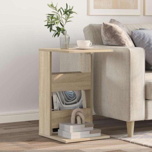  Bocni stol Sonoma hrast 40 x 35 x 60 5 cm Konstruirano drvo Cene