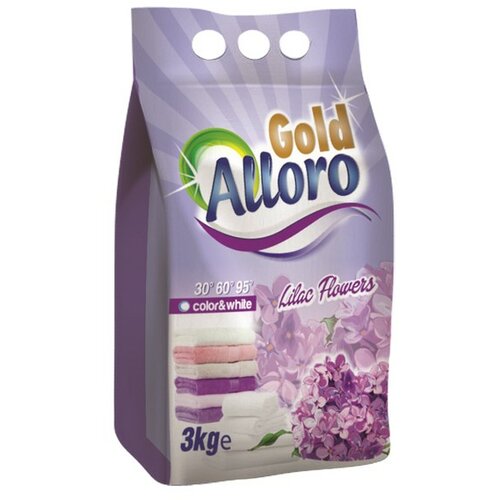 ALLORO gold prašak za veš, lilac flowers, 3kg Cene
