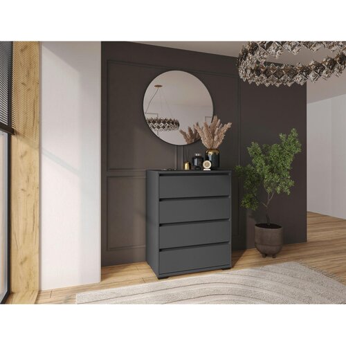CARRYHOME komoda, antracit Slike