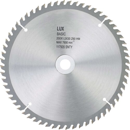 Lux Tools list iz trde kovine za krožno žago les premer 400 mm 60 zob Cene