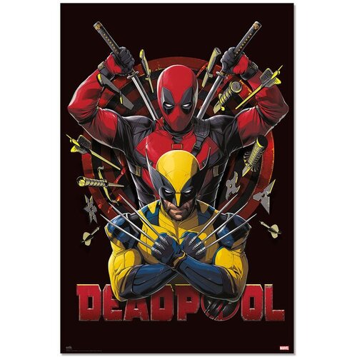 DEADPOOL Marvel i Wolverine maxi poster 91,5 x 61 cm Cijene