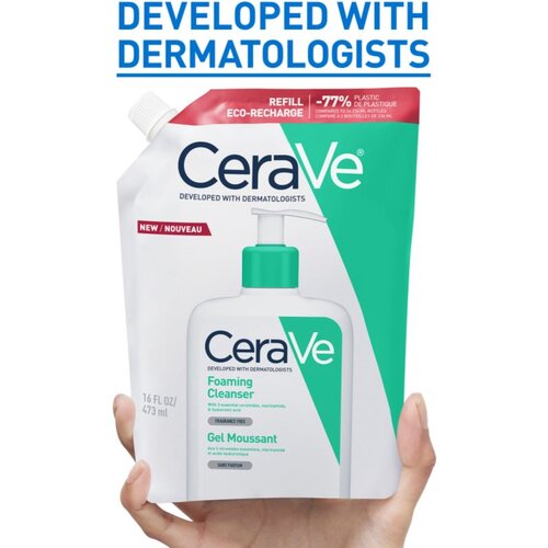 CeraVe penu&amp;scaron;avi gel za či&amp;scaron;ćenje refill, 473 ml Slike