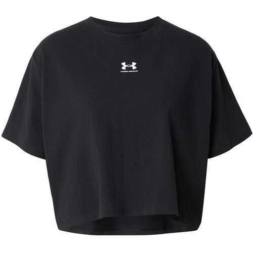 Under Armour Ženska majica Ua Rival Boxy Tee Solid, Crna Cene