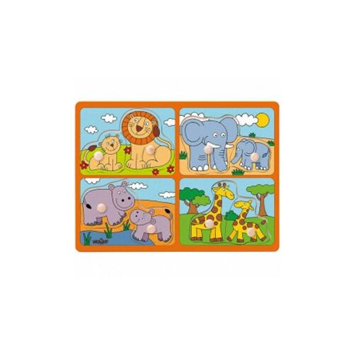 Dijaspora Shop puzle - egzotične životinje sa mladim 91914 Slike