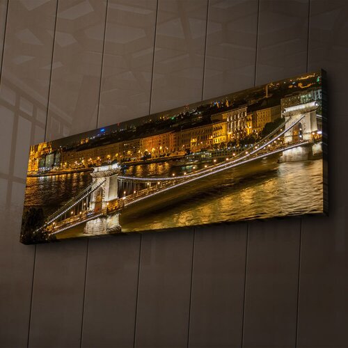 Wallity Slika sa LED osvetljenjem 3090İACT-57, 30x90 cm Cene
