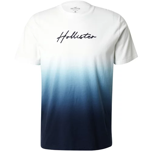 Hollister Majica mornarska / svetlo modra / črna / bela